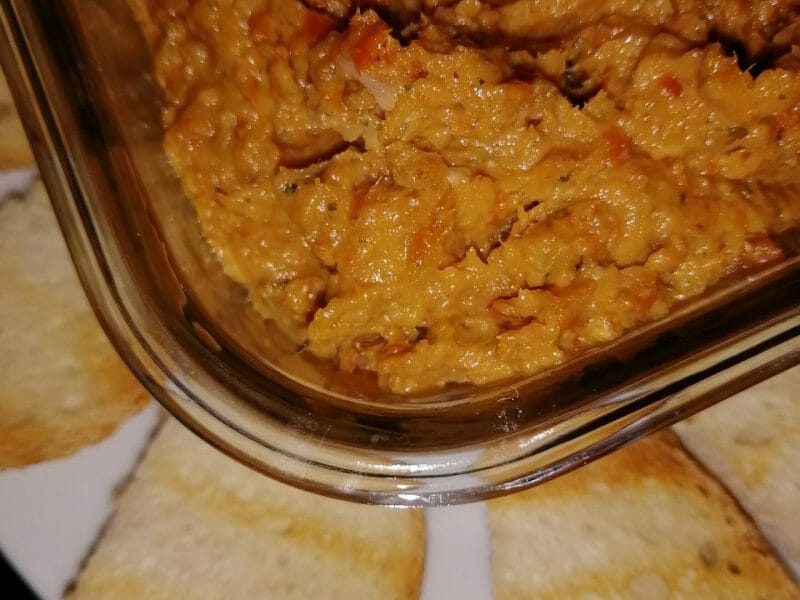Cliquez pour zoomer ! Rillettes de thon aux tomates séchées Thermomix par sabrimanga
