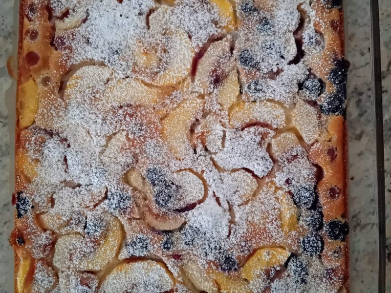 Cliquez pour zoomer ! Clafoutis aux raisins frais Thermomix par sabrimanga