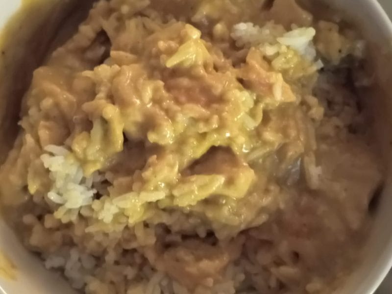 Cliquez pour zoomer ! Poulet coco aux 3 épices Thermomix par sabrimanga