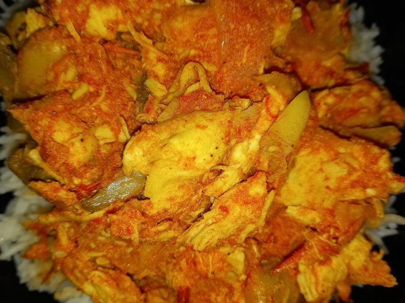 Cliquez pour zoomer ! Poulet au chilindrón Thermomix par sabrimanga