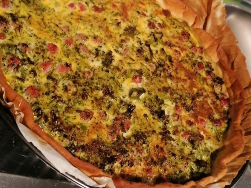 Cliquez pour zoomer ! Quiche au brocoli et jambon Thermomix par jona_93