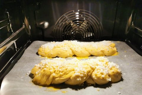 Cliquez pour zoomer ! Brioche tressée à la mie filante Thermomix par nifemix83