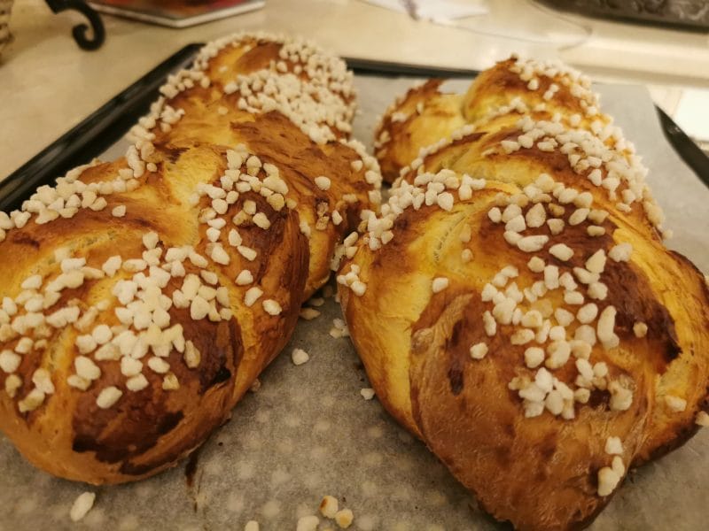 Cliquez pour zoomer ! Brioche tressée à la mie filante Thermomix par nifemix83