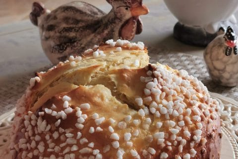 Cliquez pour zoomer ! Mouna (brioche de pâques) Thermomix par nifemix83