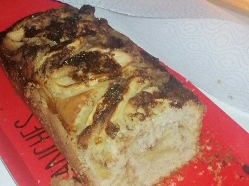 Cliquez pour zoomer ! Cake aux pommes à l’ancienne Thermomix par san_18