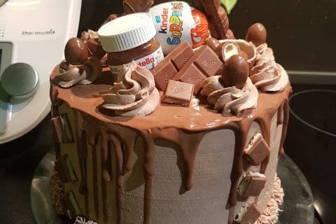 Layer Cake Kinder Bueno Au Thermomix Cookomix