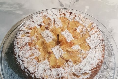 Cliquez pour zoomer ! Gâteau aux pommes et mascarpone Thermomix par Sam.momiix