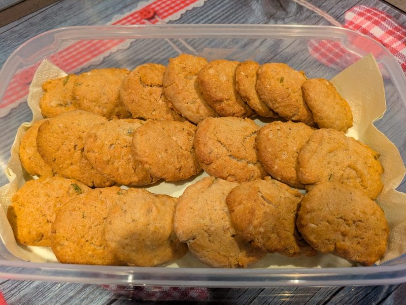 Cliquez pour zoomer ! Cookies noix et roquefort Thermomix par lavande01