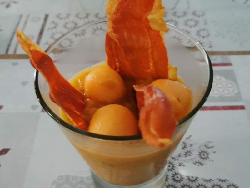 Cliquez pour zoomer ! Soupe de melon Thermomix par lavande01