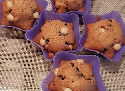 Muffins aux pépites de chocolat au Thermomix - Cookomix