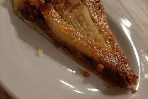 Cliquez pour zoomer ! Tarte aux poires sur lit de chocolat Thermomix par Axelle_MCC