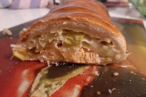 Cliquez pour zoomer ! Feuilleté saumon et poireaux Thermomix par Axelle_MCC