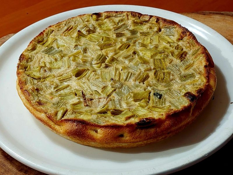 Cliquez pour zoomer ! Clafoutis à la rhubarbe Thermomix par mamilu56