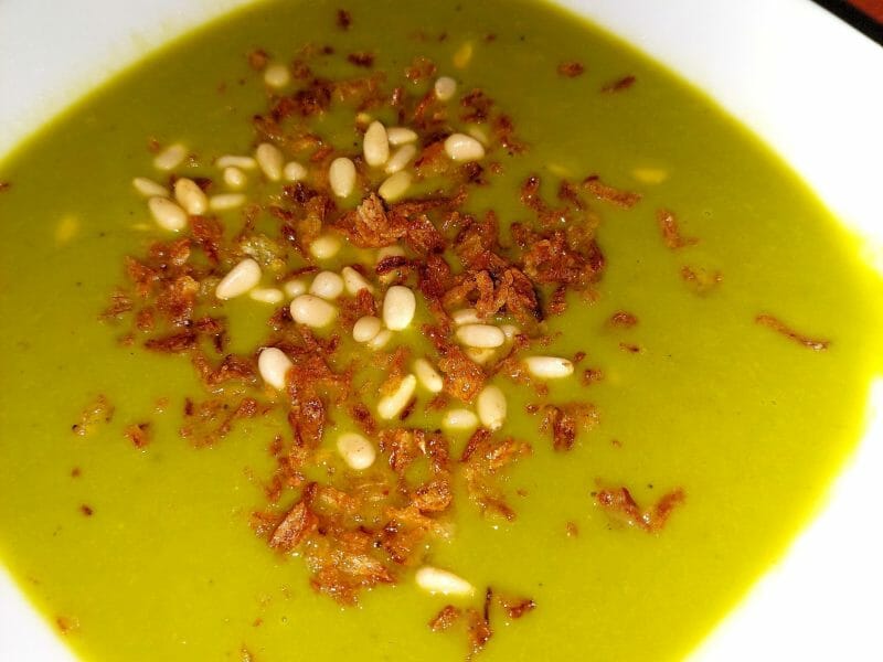 Cliquez pour zoomer ! Velouté de verts de poireaux Thermomix par mamilu56
