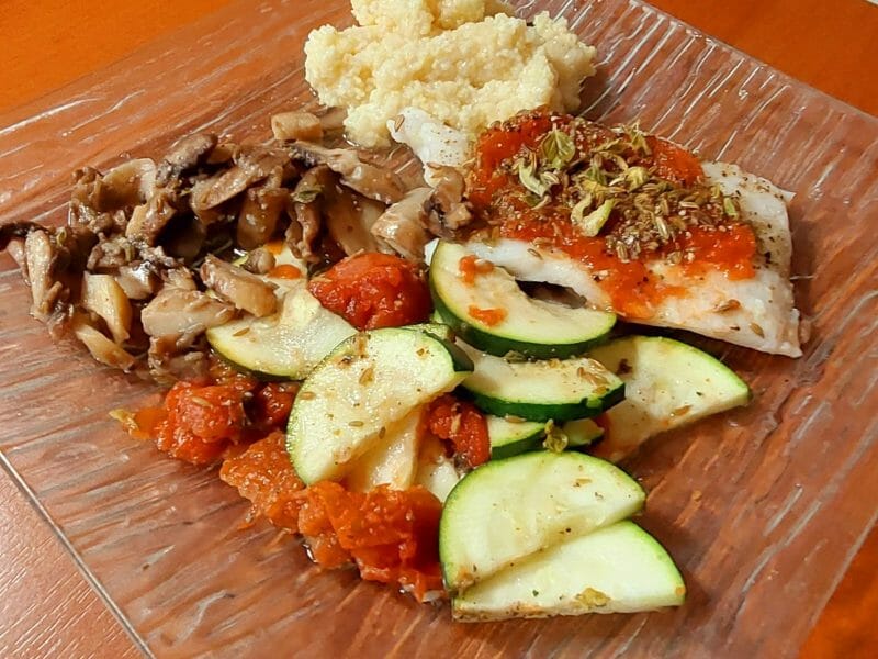 Cliquez pour zoomer ! Filets de merlan à la tomate Thermomix par mamilu56