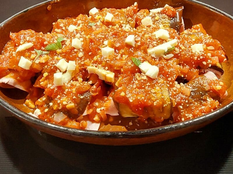 Cliquez pour zoomer ! Roulés d’aubergines au jambon Thermomix par mamilu56