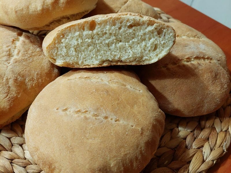 Cliquez pour zoomer ! Pains à la semoule au four Thermomix par mamilu56