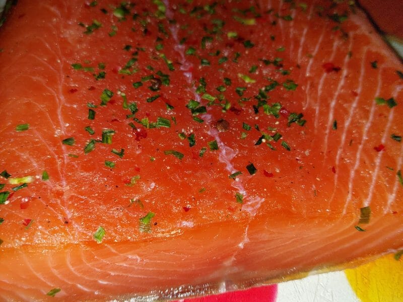Cliquez pour zoomer ! Saumon gravlax Thermomix par mamilu56