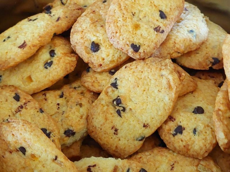 Cliquez pour zoomer ! Chokini – Biscuits orange et chocolat Thermomix par mamilu56