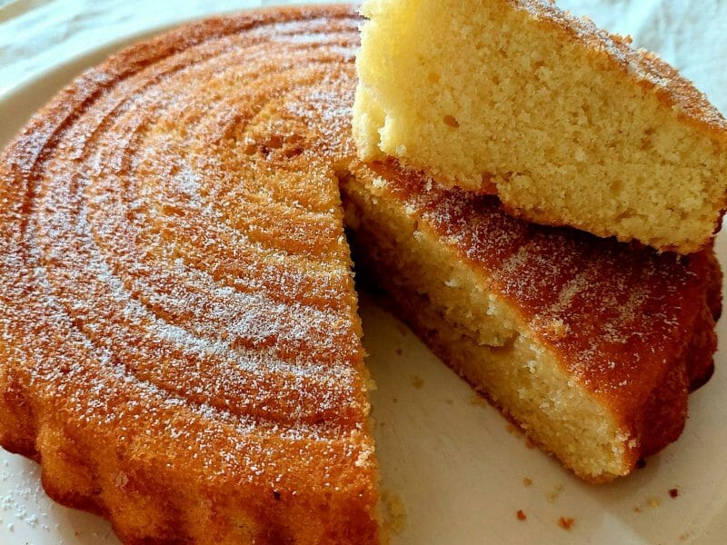 Gateau Italien Au Citron Et A La Creme Fraiche Au Thermomix Cookomix