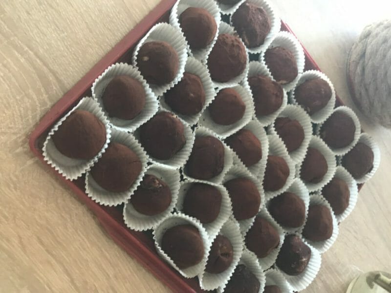 Cliquez pour zoomer ! Truffes au tiramisu Thermomix par Kamoun