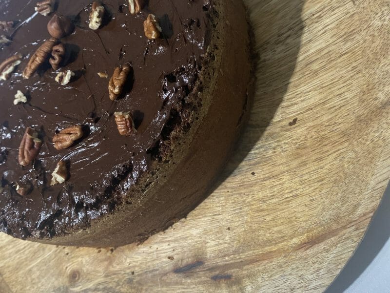 Cliquez pour zoomer ! Gâteau macaroné au chocolat Thermomix par sophie_509