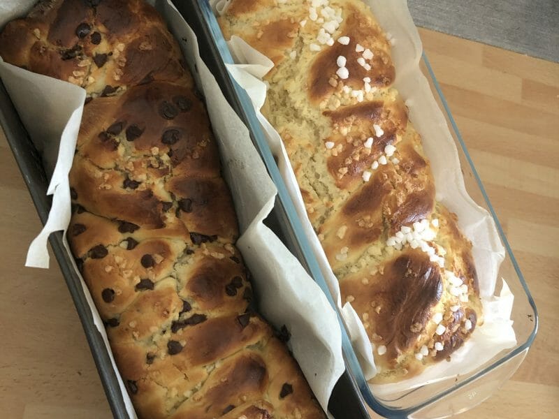 Cliquez pour zoomer ! Brioche tressée à la mie filante Thermomix par Alice