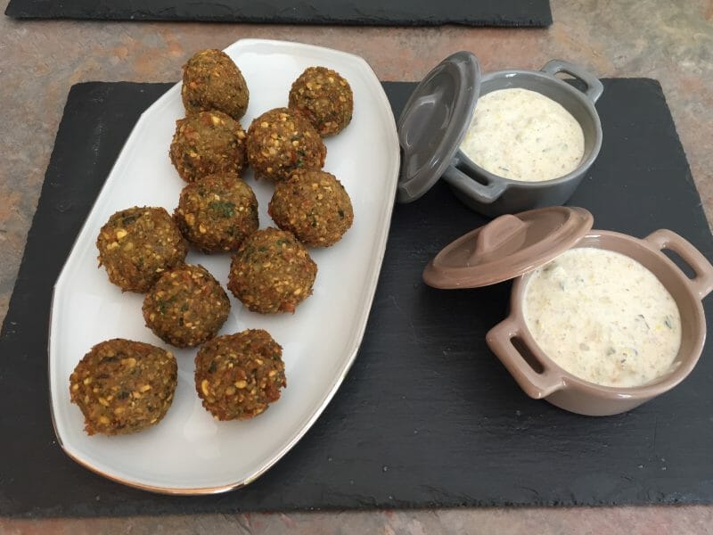 Cliquez pour zoomer ! Falafels Thermomix par Marielle du 44
