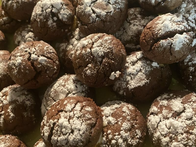 Cliquez pour zoomer ! Craquelés au chocolat Thermomix par laura_bel