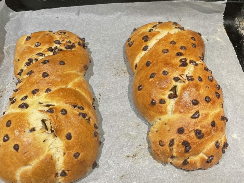 Cliquez pour zoomer ! Brioche tressée à la mie filante Thermomix par oceana
