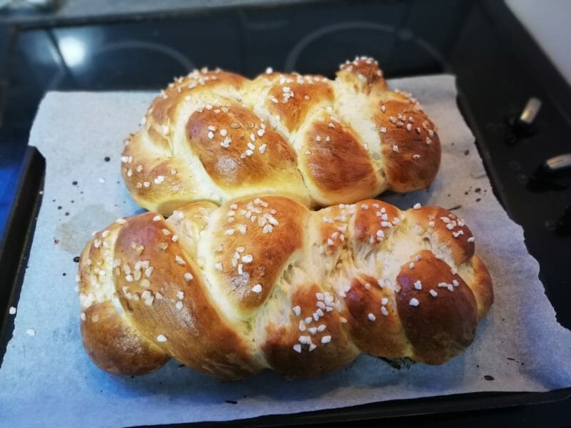 Cliquez pour zoomer ! Brioche tressée à la mie filante Thermomix par yann24