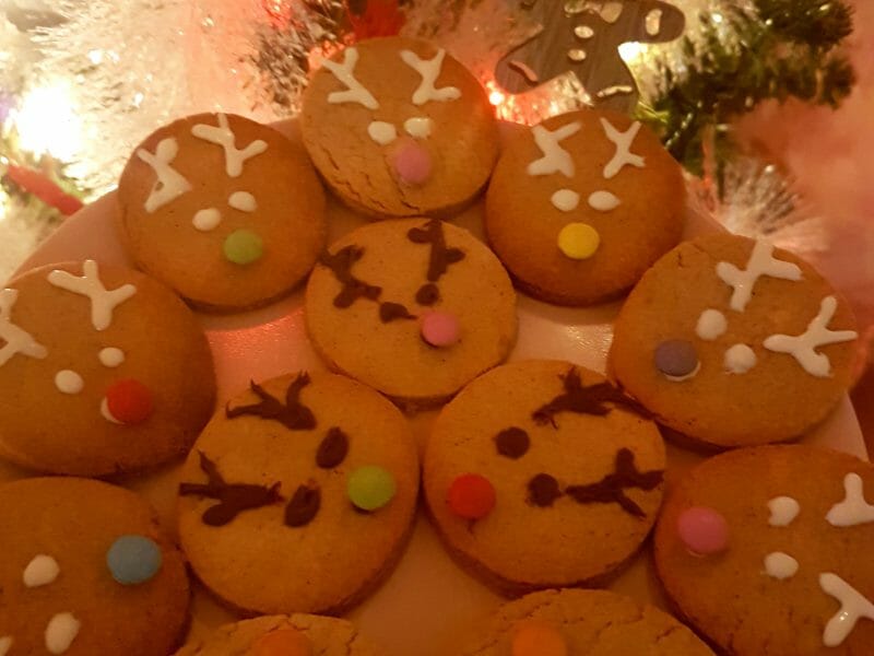 Cliquez pour zoomer ! Sablés rennes de Noël Thermomix par ninou182