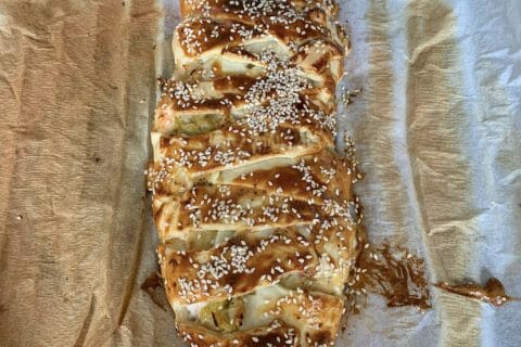Cliquez pour zoomer ! Feuilleté saumon et poireaux Thermomix par maeva_130