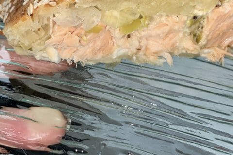 Cliquez pour zoomer ! Feuilleté saumon et poireaux Thermomix par maeva_130