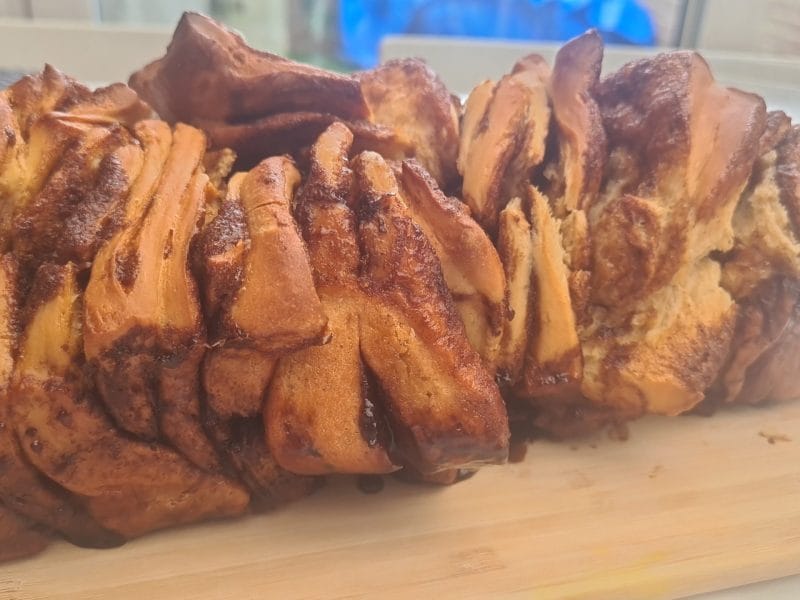 Cliquez pour zoomer ! Brioche à effeuiller à la cannelle Thermomix par sallysarasofia