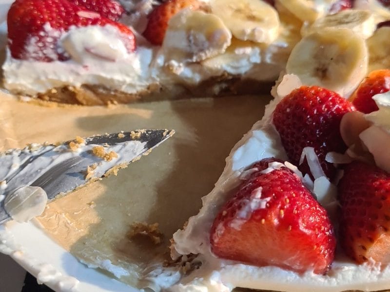 Cliquez pour zoomer ! Tarte aux fraises sans cuisson Thermomix par sallysarasofia