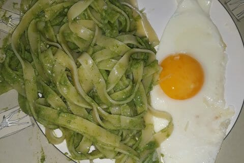 Cliquez pour zoomer ! Tagliatelles à la crème d’épinards Thermomix par flor43