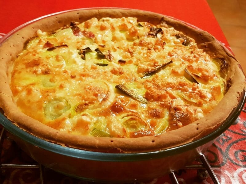 Cliquez pour zoomer ! Gâteau poireaux, lardons et fromage Thermomix par vanessa_323