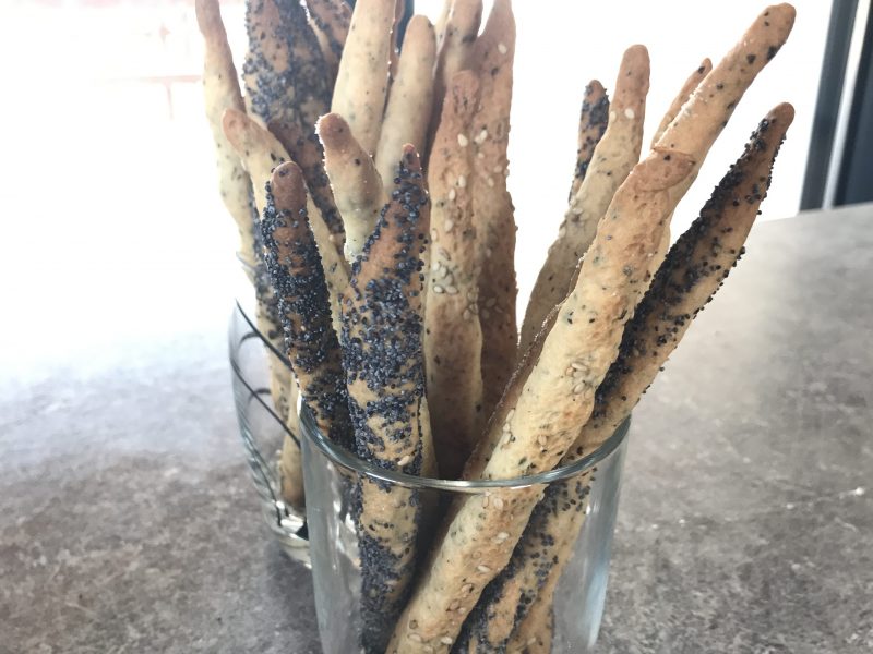 Cliquez pour zoomer ! Gressins parmesan basilic Thermomix par Julie11