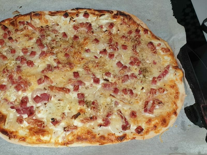 Cliquez pour zoomer ! Flammekueche traditionnelle Thermomix par laura_30840