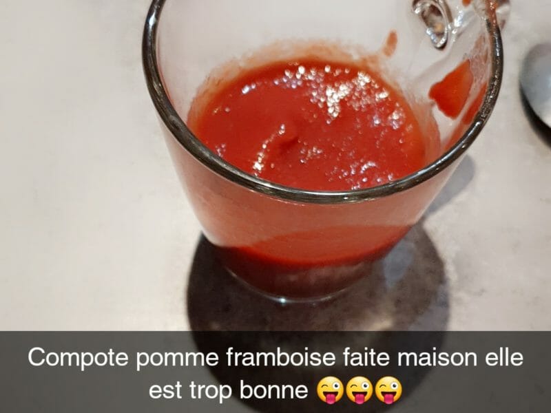 Cliquez pour zoomer ! Compote pomme framboise Thermomix par sohan-tymeo