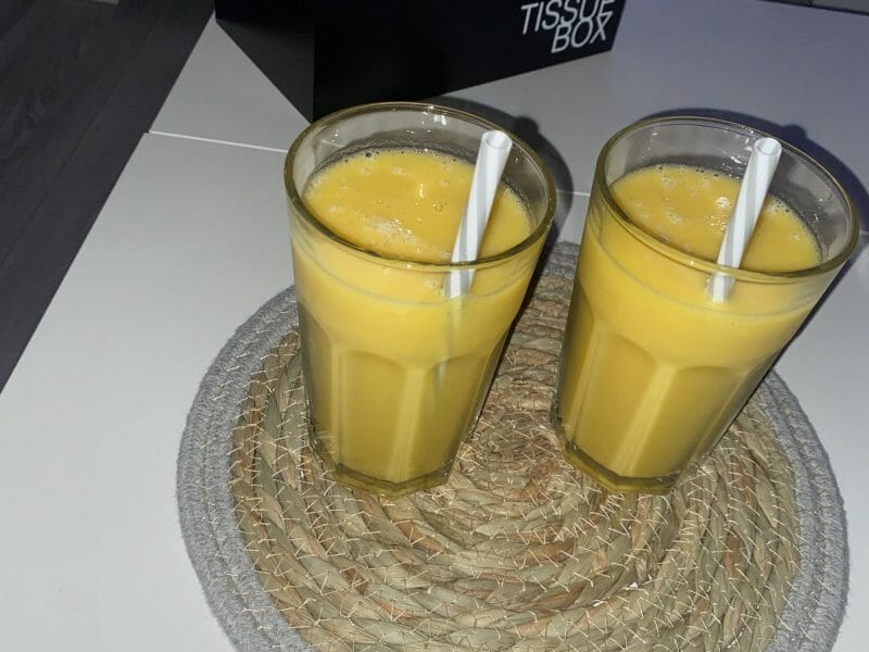 Cliquez pour zoomer ! Smoothie mangue banane Thermomix par alexandra_264