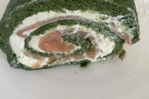 Cliquez pour zoomer ! Roulé aux épinards, saumon et Boursin Thermomix par alexandra_264