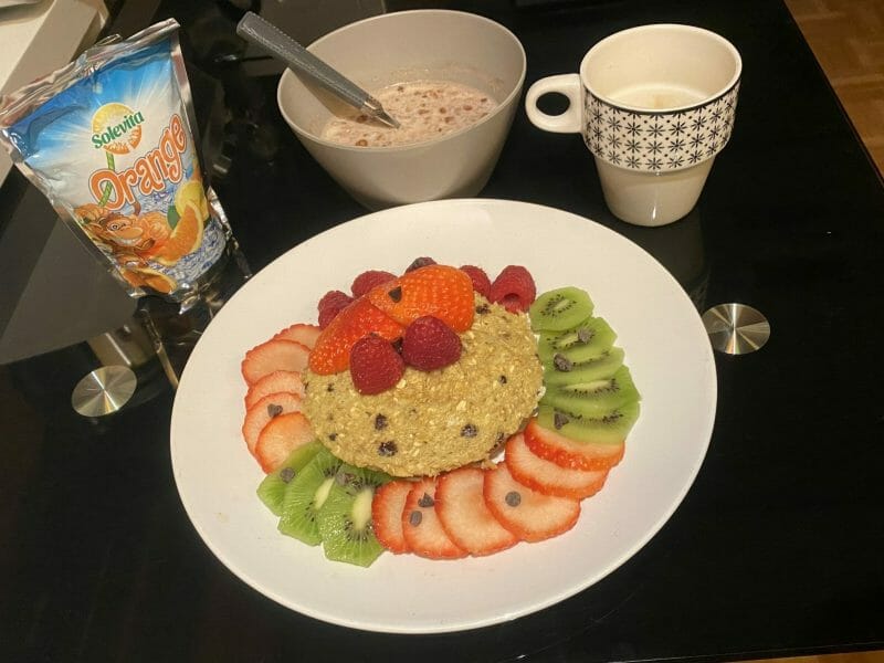 Cliquez pour zoomer ! Bowl cake banane et pépites de chocolat Thermomix par alexandra_264