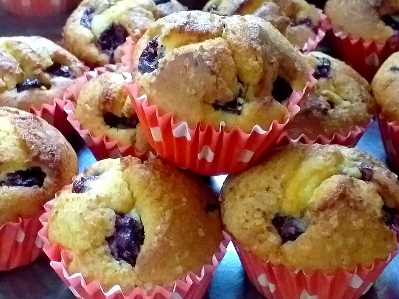 Cliquez pour zoomer ! Muffins aux cerises Thermomix par fabiennedes
