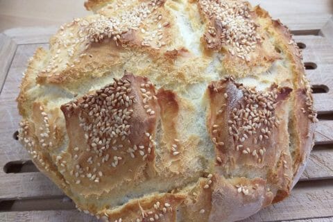 Cliquez pour zoomer ! Pain Cocotte Thermomix par fabiennedes