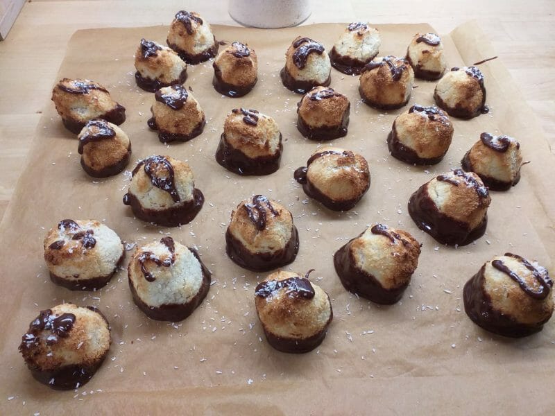 Cliquez pour zoomer ! Rocher coco – Congolais Thermomix par fabiennedes