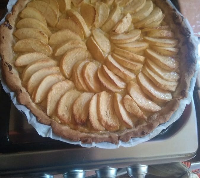 Cliquez pour zoomer ! Tarte aux pommes alsacienne Thermomix par Toche