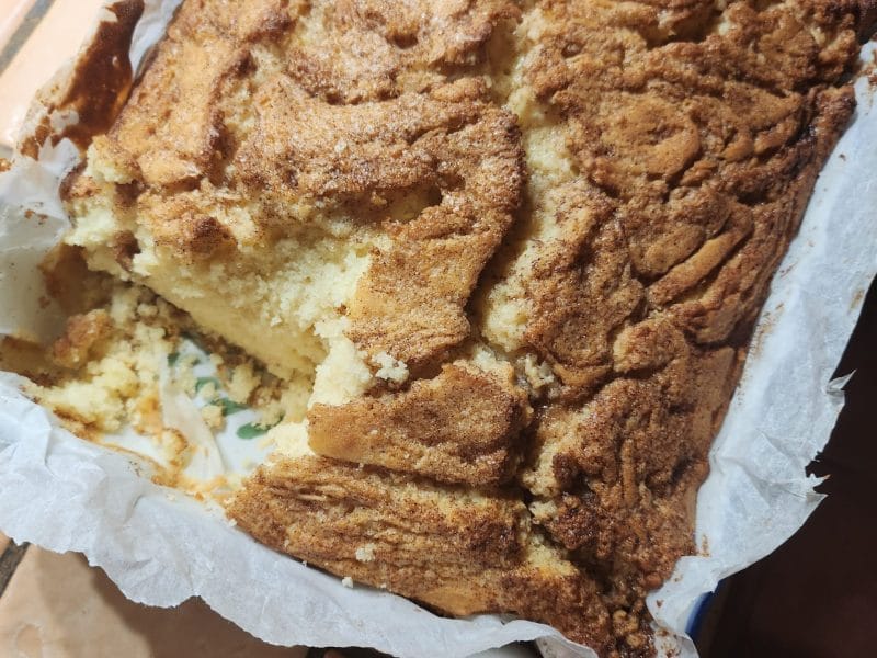 Cliquez pour zoomer ! Gâteau brioché façon cinnamon rolls Thermomix par Toche