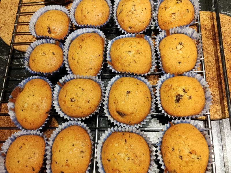 Cliquez pour zoomer ! Muffins aux pépites de chocolat Thermomix par isa isa